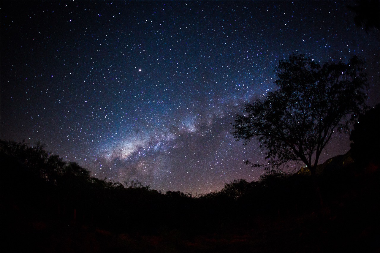 Via Láctea no céu de Maturéia - Foto: Allysson Macário