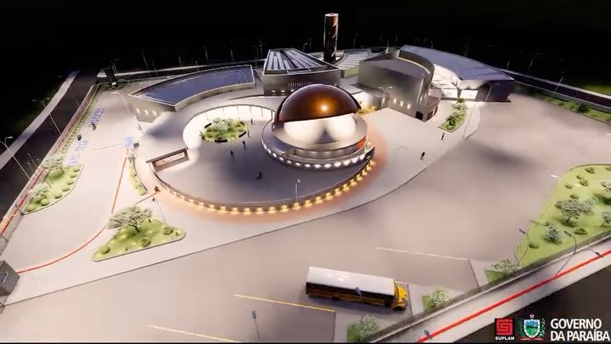 Projeto da Cidade da Astronomia - Créditos: SECOM-PB