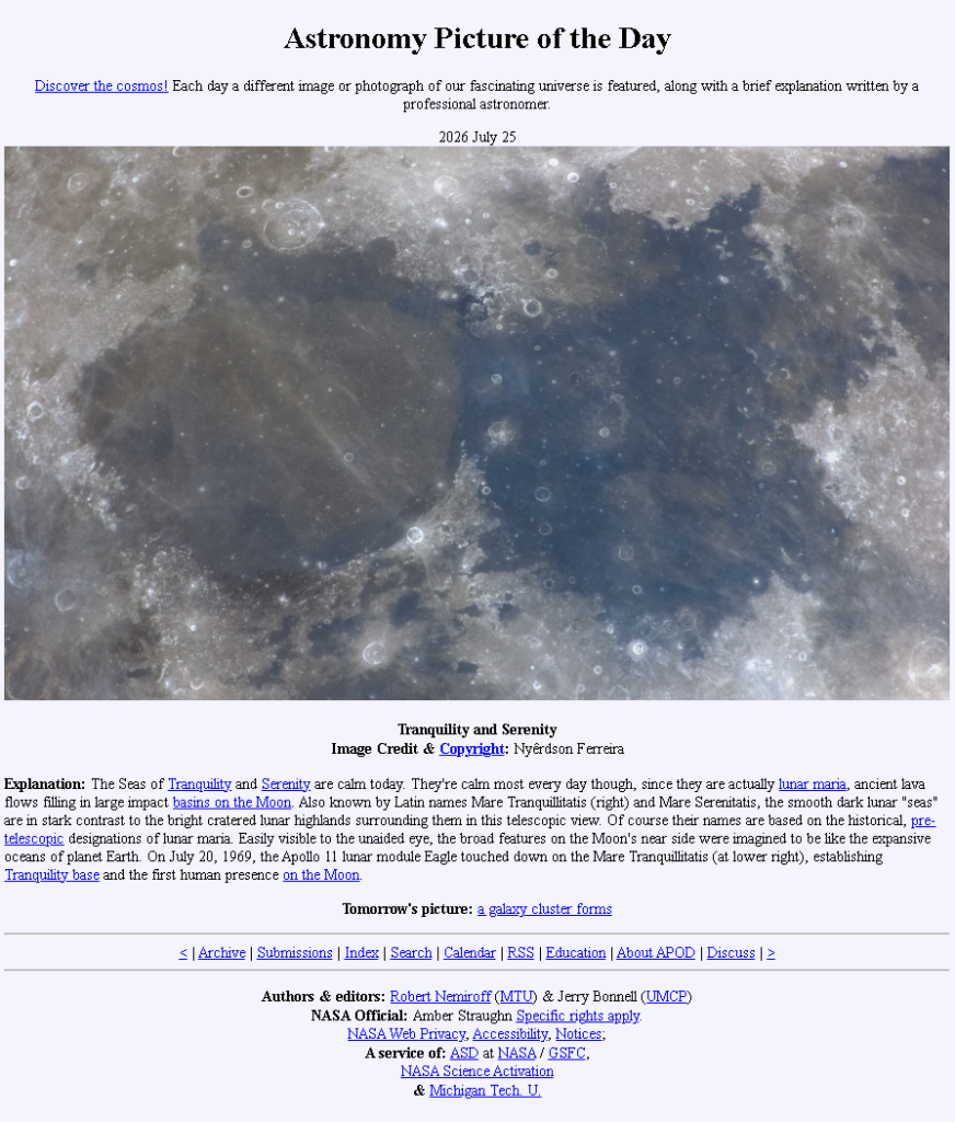 Foto de Nyerdson publicada pela NASA - Reprodução: apod.nasa.gov